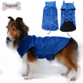 Quente! Frete grátis impermeável refletindo Pet jaqueta de inverno cão jaqueta casaco colete